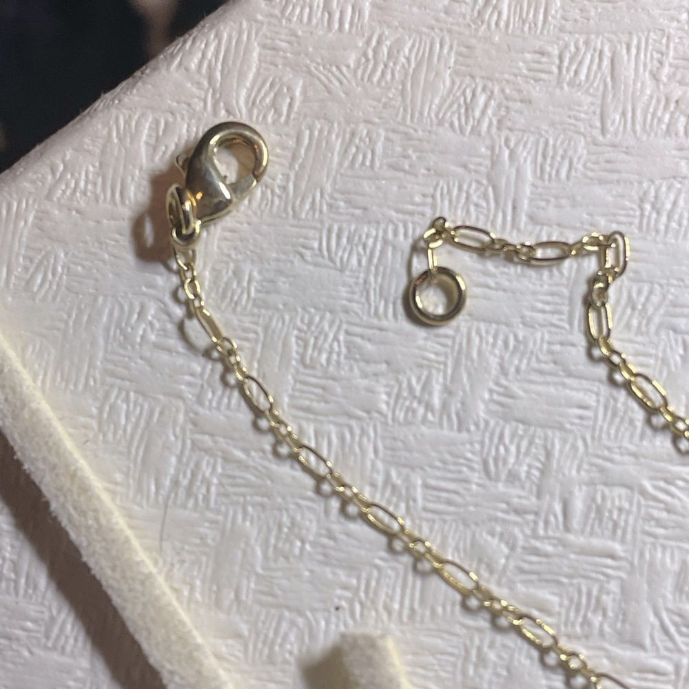 ROCK N ROSE - GOLD PLATED SCRIPT ZODIAC PISCES NECKLACE - Picture 5 of 10